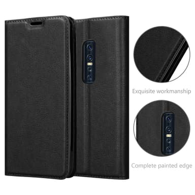 Vivo V17 PRO lommebokdeksel case (svart)