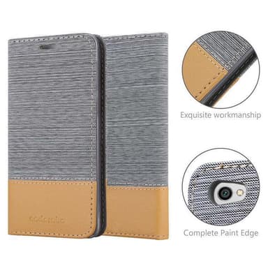 Xiaomi RedMi NOTE 5A lommebokdeksel etui (grå)