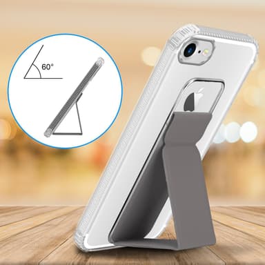 iPhone 7 / 7S / 8 / SE 2020 Deksel Case Cover (grå)