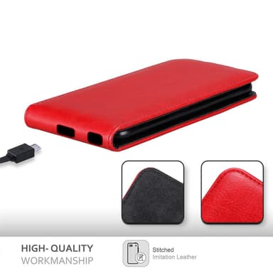 Huawei NOVA 2 deksel flip cover (rød)