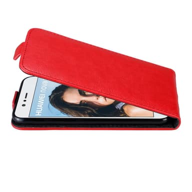 Huawei NOVA 2 deksel flip cover (rød)