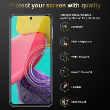 Samsung Galaxy M53 5G Skjermbeskytter Skärmskydd