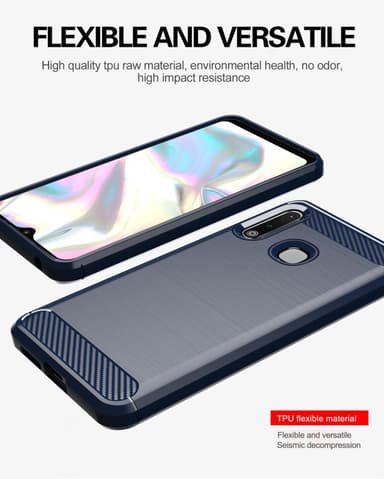 Deksel Samsung Galaxy A70e ultra slim (blå)