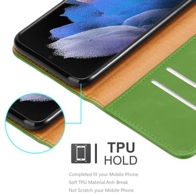 Samsung Galaxy S22 ULTRA lommebokdeksel etui (grønn)