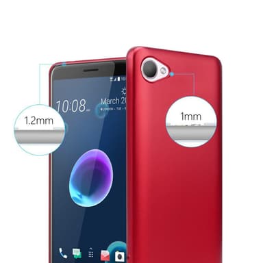 Deksel HTC Desire 12 Case Cover (rød)