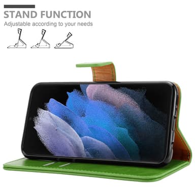 Samsung Galaxy S22 ULTRA lommebokdeksel etui (grønn)