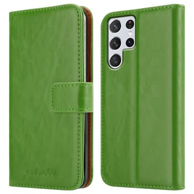 Samsung Galaxy S22 ULTRA lommebokdeksel etui (grønn)