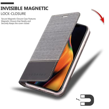 iPhone 13 MINI lommebokdeksel etui (grå)