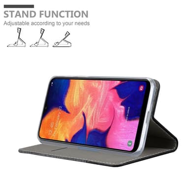 Samsung Galaxy A10 / M10 lommebokdeksel etui (grå)