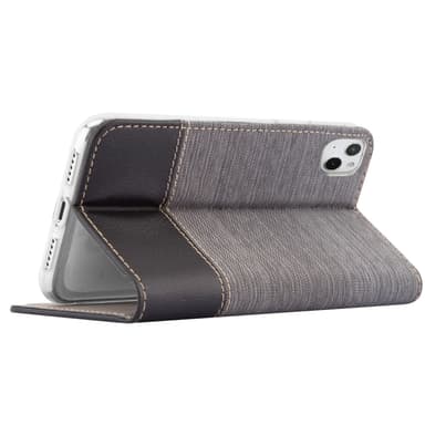 iPhone 13 MINI lommebokdeksel etui (grå)
