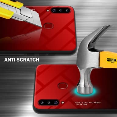 Deksel Samsung Galaxy A20s Case Cover (svart)