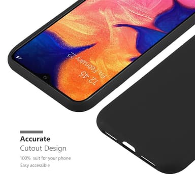 Deksel Samsung Galaxy A10 / M10 Silikon cover (svart)