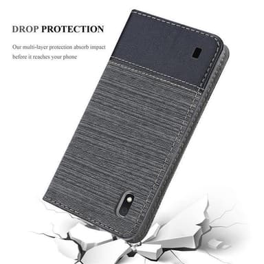 Samsung Galaxy A10 / M10 lommebokdeksel etui (grå)