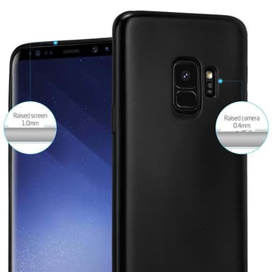 Deksel Samsung Galaxy S9 Case Cover (svart)