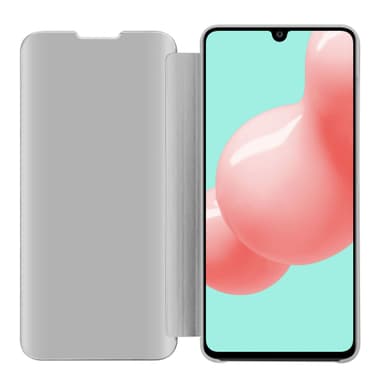 Samsung Galaxy A41 lommebokdeksel etui (sølv)