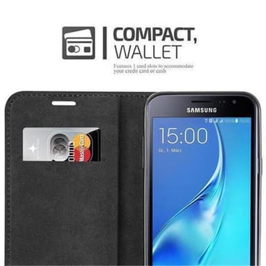 Samsung Galaxy J3 2016 lommebokdeksel case (rød)