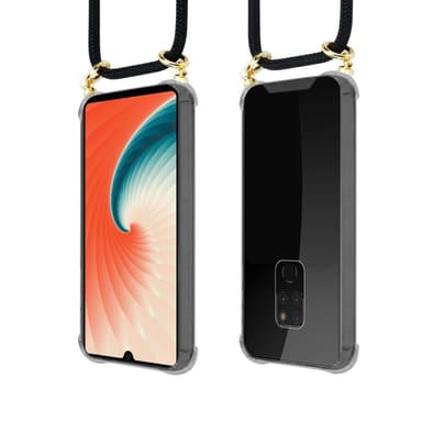 Huawei MATE 20 Deksel med Halskjede (svart)