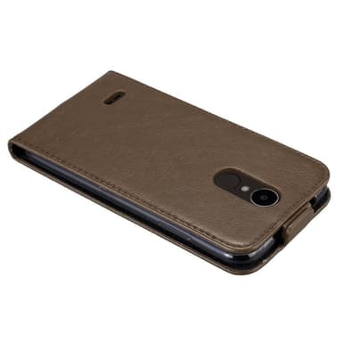 LG K4 2017 deksel flip cover (brun)