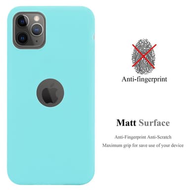 Deksel iPhone 11 PRO MAX Silikon cover (blå)