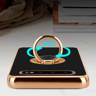 Samsung Galaxy S10 PLUS silikondeksel case (svart)