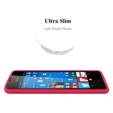 Deksel Nokia Lumia 550 case (rød)