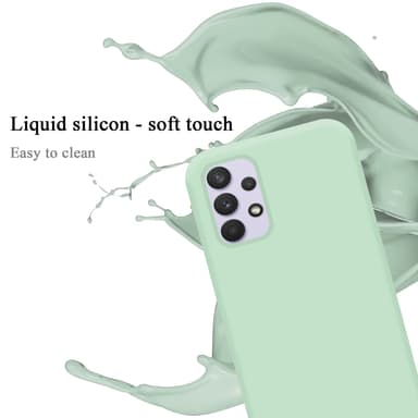 Samsung Galaxy A33 5G silikondeksel case (grønn)