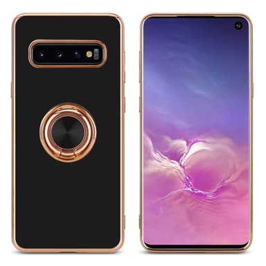 Samsung Galaxy S10 PLUS silikondeksel case (svart)