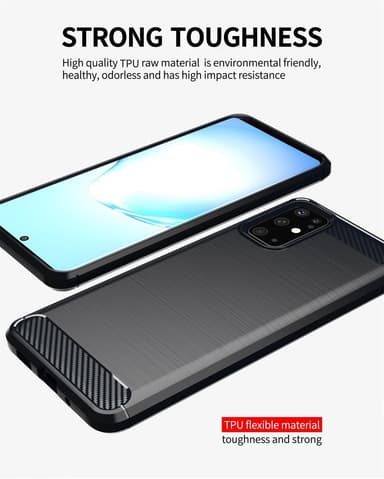 Deksel Samsung Galaxy S20 ultra slim (svart)