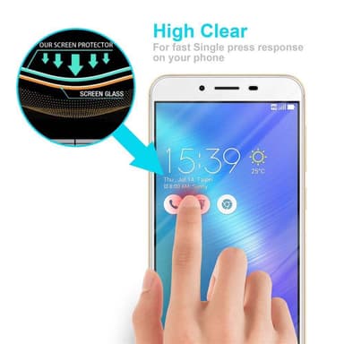 Asus ZenFone 3 MAX (5.5 tomme) Skjermbeskytter