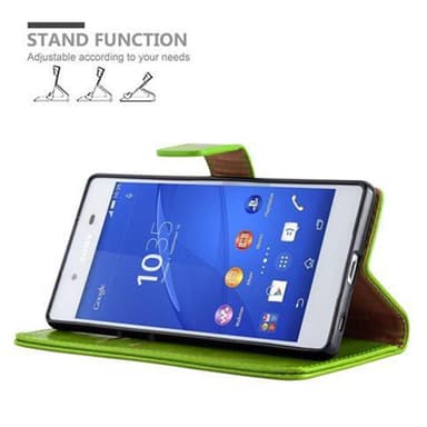 Sony Xperia Z3 PLUS / Z4 lommebokdeksel etui (grønn)