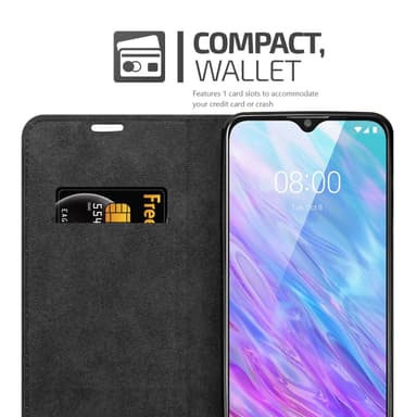 ZTE Blade 10 SMART lommebokdeksel case (svart)