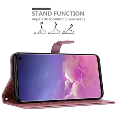 Samsung Galaxy S10 4G lommebokdeksel case (rosa)