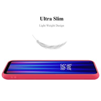 Deksel OnePlus Nord CE 2 5G Silikon cover (rød)