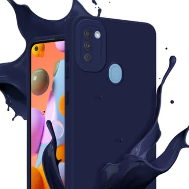 Samsung Galaxy A11 / M11 Deksel case (blå)