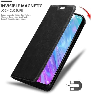 ZTE Blade 10 SMART lommebokdeksel case (svart)