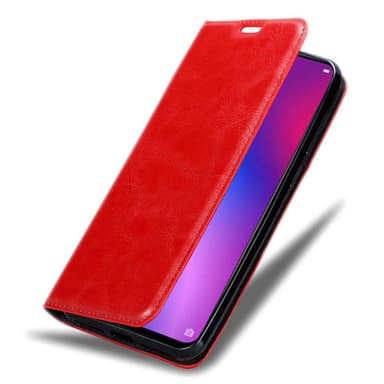 Oppo R17 lommebokdeksel case (rød)