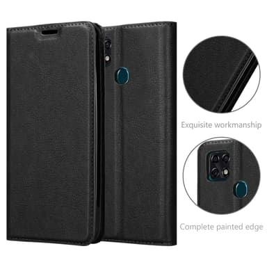 ZTE Blade 10 SMART lommebokdeksel case (svart)