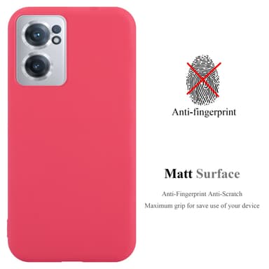 Deksel OnePlus Nord CE 2 5G Silikon cover (rød)