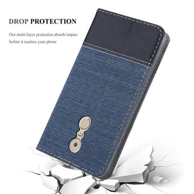 Lenovo K6 NOTE lommebokdeksel etui (blå)