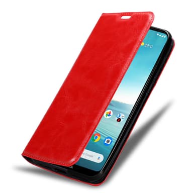 Nokia 3.4 lommebokdeksel case (rød)