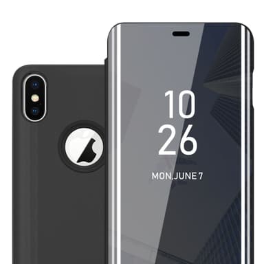 iPhone XS MAX lommebokdeksel etui (svart)