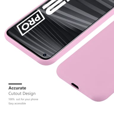 Deksel Realme GT 2 PRO Silikon cover (rosa)