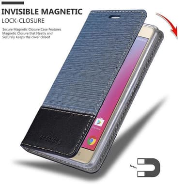 Lenovo K6 NOTE lommebokdeksel etui (blå)