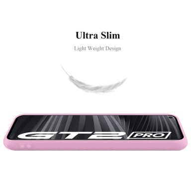 Deksel Realme GT 2 PRO Silikon cover (rosa)