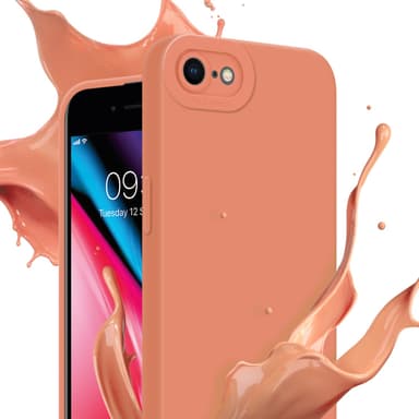 iPhone 7 / 7S / 8 / SE 2020 Deksel case (oransje)