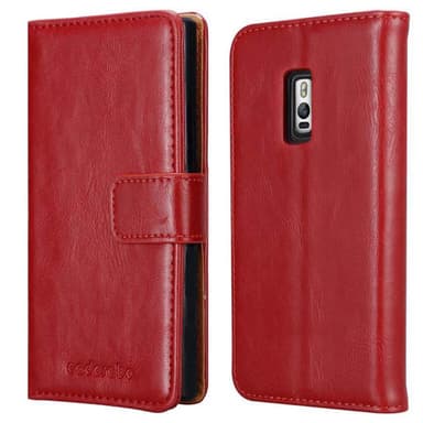 OnePlus 2 lommebokdeksel etui (rød)