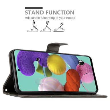 Samsung Galaxy A51 4G / M40s lommebokdeksel Blomster