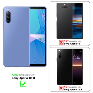 Sony Xperia 10 III lommebokdeksel case (brun)