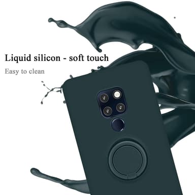 Deksel Huawei MATE 20 Ring Case (grønn)