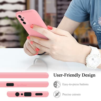 Samsung Galaxy M13 4G silikondeksel case (rosa)